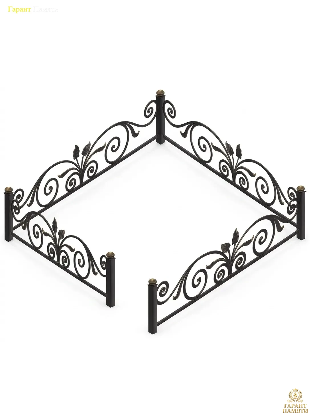 Кованя ограда Букет